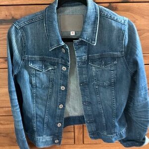 Ag Adriano Goldschmied Classic Indigo Jean Jacket